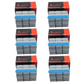 C-HORSE 540 Pcs,1 Oz, Zinc, Adhesive Stick On Wheel Weights, Blue Adhesive Easy Peel Tape - (1 Oz, Zinc, 6 Boxes, 540 Pcs) Wheel Weights Stick On Wheels