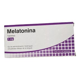 Valeant Melatonina Valeant 3 Mg 40 Tabs Sublingual Sabor Sin Sabor