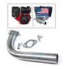 ARSPORT Exhaust Header pipe Compatible with: Predator Max 459, Duroma
