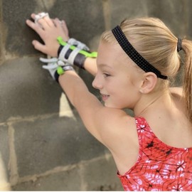 LEVIERO Gymnastics Buckle Grips Set White 1