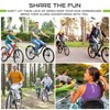 Cibi Bike Bungee Tow Rope - Heavy-Duty Uphill Cyclist Tow
