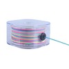 KONMAY 1.5mm Rainbow Nylon String with Case for Bracelets,53 Yards