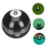 JUMPLAWN Palla da biliardo 8 pezzi numero 8 in resina