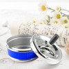 Starlet24 Rotating ashtray, wind ashtray, storm ashtray, blue, 13 cm