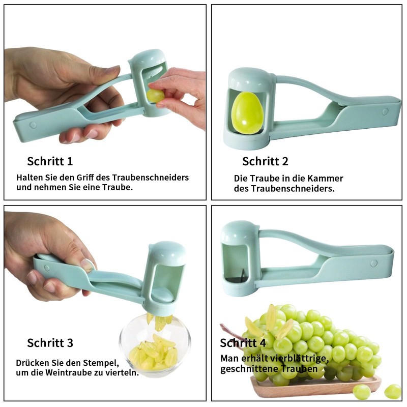 Norhogo Grape Slicer, Fruit Cutter for Toddlers, Baby, Practical Fruit