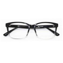 Gafas de lectura con bloqueo de luz azul para mujeres y hombres y mujeres, Negro Cristal, Magnification +0.75