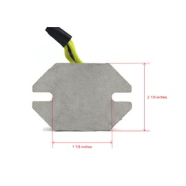 The ROP Shop Voltage Regulator for 1998-2000 Ski-Doo Mach 1, 1R, Z, ZLT, ZLTR, Z M.H.R., ZR