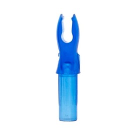 Bohning A Nock, for .204 Shafts (Small, X-Nocks, 5mm) 12 Pack, Electric Blue