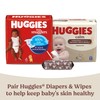 Huggies Calm Baby Wipes, Unscented, Hypoallergenic, 10 Push Button Packs