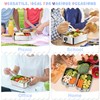 TeamFar Stainless Steel Bento Box, 2 Pack 47oz/1400ml Metal Lunch