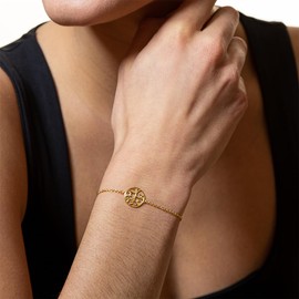 XENOX® Tree of Life Bracelet – Women's Bracelet Made of High-Quality 925 Sterling Silver with Tree of Life Pendant, Sterling Silver