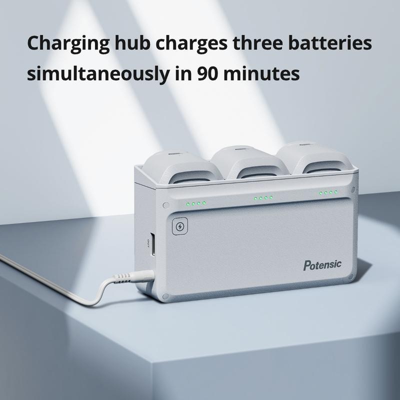 Potensic ATOM SE Parallel Charging Hub, Smart Battery and Super