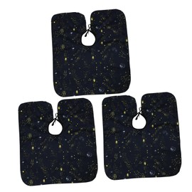 Mikinona 3pcs Boys and Girls Hair Cutting Capes Barber Aprons for Boy Girl Lightweight and Haircut Cloak Neck Design for Home and Salon Use