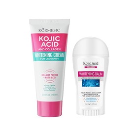 Korean Skin Care, Kojic Acid Skin Cream, Underarm Cream For Intimate Area, Private Parts, Knees, Elbows, Inner Thigh, Bikini Areas, Cream Quickly Absorb & Reduce Odor,Smoothing.