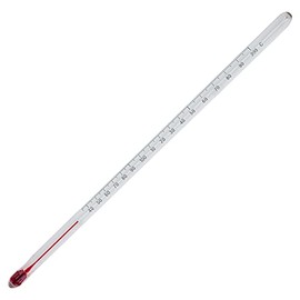 H-B DURAC Liquid-In-Glass Oven Thermometer; 35 to 200C, PFA Safety Coated, Organic Liquid Fill, Total Immersion (B60803-1200)