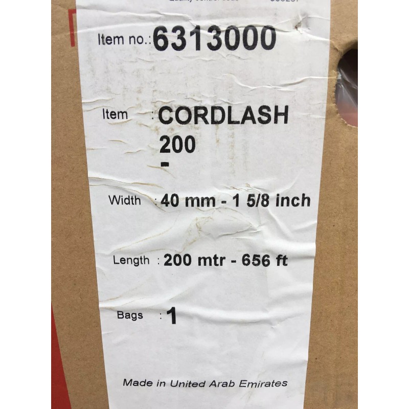 Cordstrap 100 feet Cordlash 200 Cargo Strap by Cordstrap -