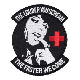 The Louder You Scream Patch, Nursing & Medical Patches