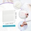 Transparent Sticky Notes - 3x3 inch Clear Sticky Notes Waterproof