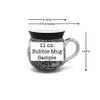 Polish Pottery Mug - 11 oz. Bubble - Winter Viola