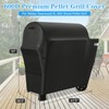 Utheer Grill Cover for Weber Searwood XL 600, 600D Waterproof