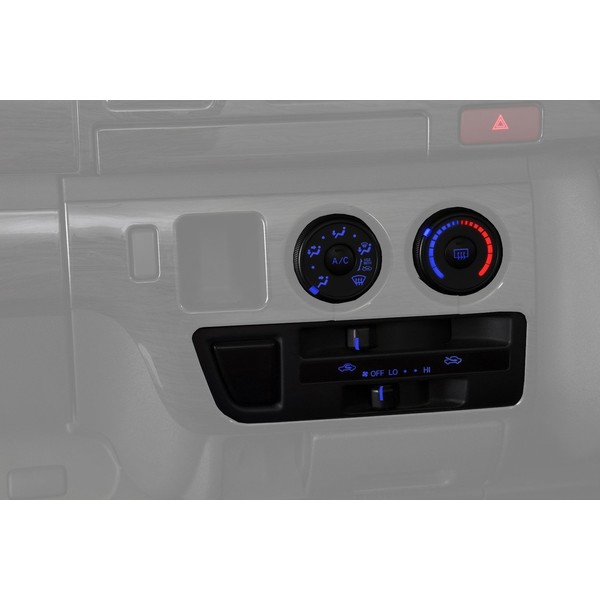 GARAX LC-HA2M-EB Indicator LED Color Change System 200 High Ace 1-3 Manual Air Conditioner Air Panel/Blue