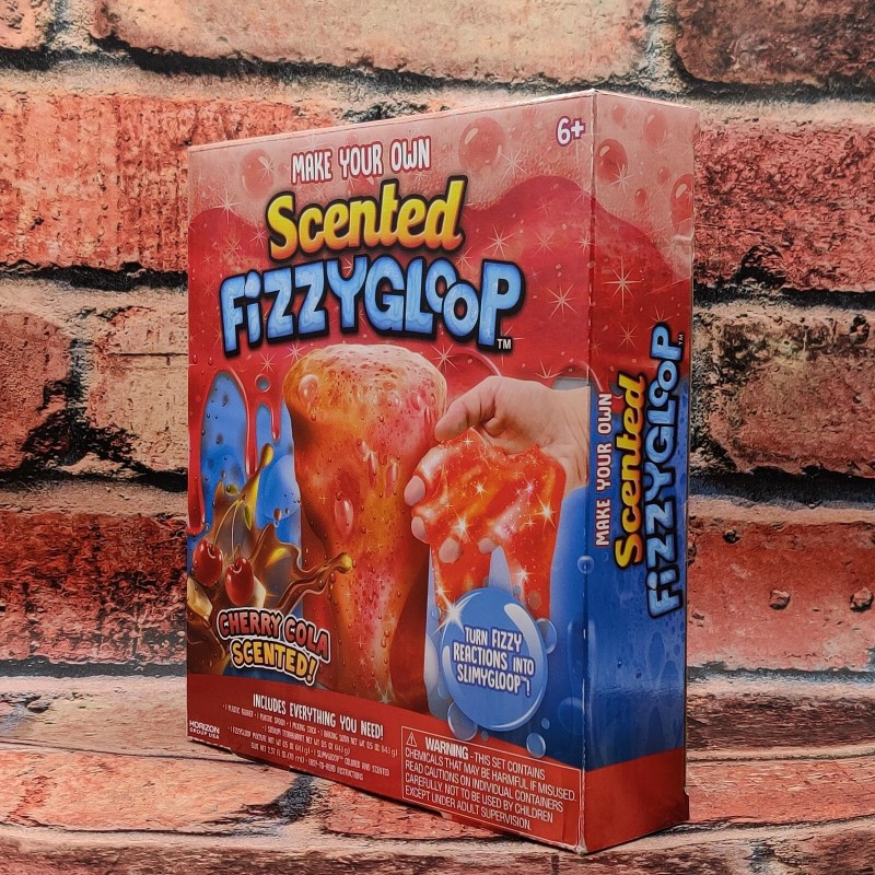 slimygloop™ Make Your Own Cherry Cola Scented Fizzygloop™ Slime Kit