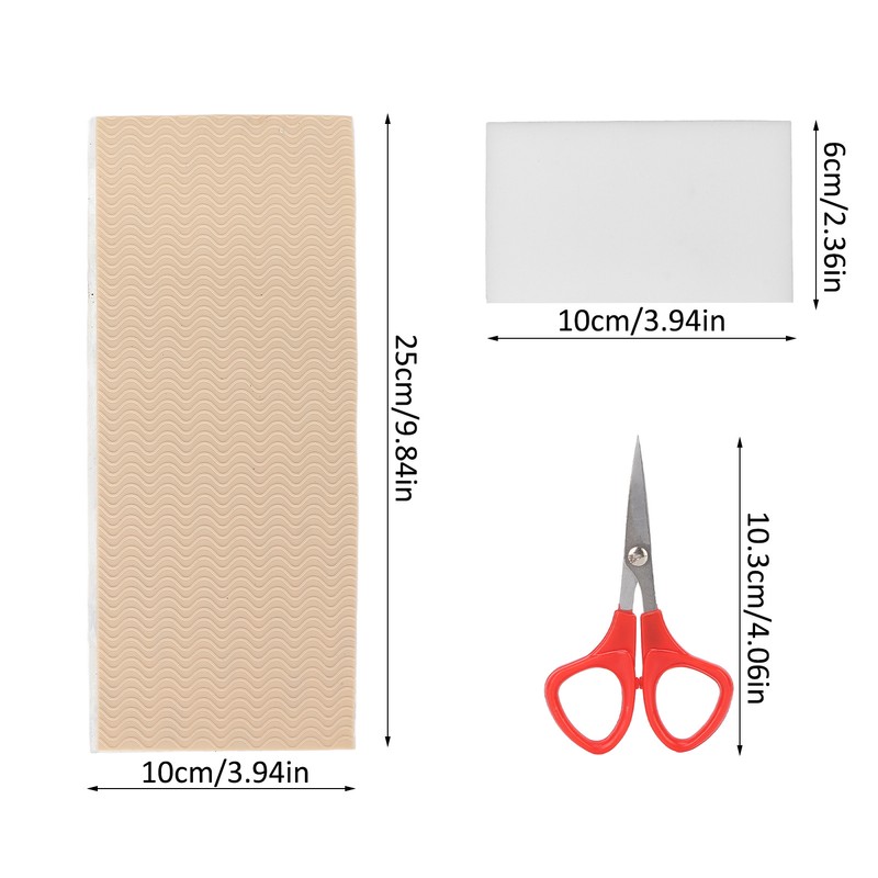 Sole Stickers Self Adhesive Slip Resistant Clear Sole Cover High