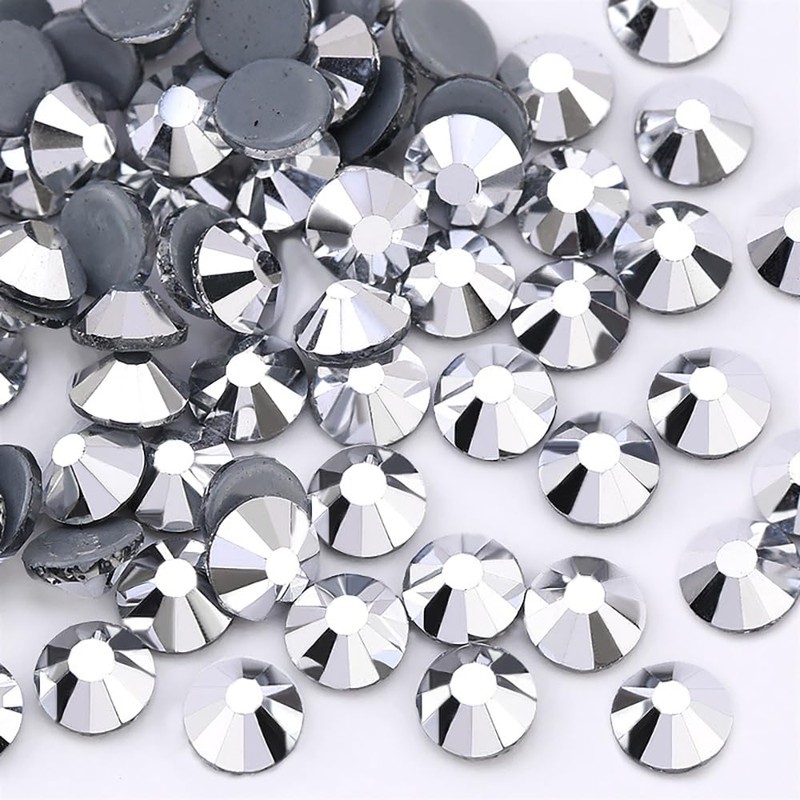 Jollin 2880pcs Hotfix Crystal Flatback Rhinestones Glass Diamonds for Crafts