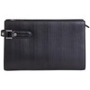 Dom Teporna Men's 2nd Bag, Wide Opening, Clutch Bag, YKK