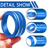 SENSHINE AC Knob Cover Vent Outlet Trim Ring for Jeep
