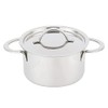 G.E.T. 4-80555 Stainless Steel Stainless Steel Mini Stock Pot with