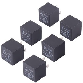 SUKATC 6PCS 086-1201-00 Waterproof Relay Compatible with Bad Boy Mowers ZT CZT MZ MZ Magnum, 5 Terminal 40A 12V