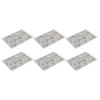 6pcs Clear Stamps Innovative Decorative Flower TPR Clear Stamps for