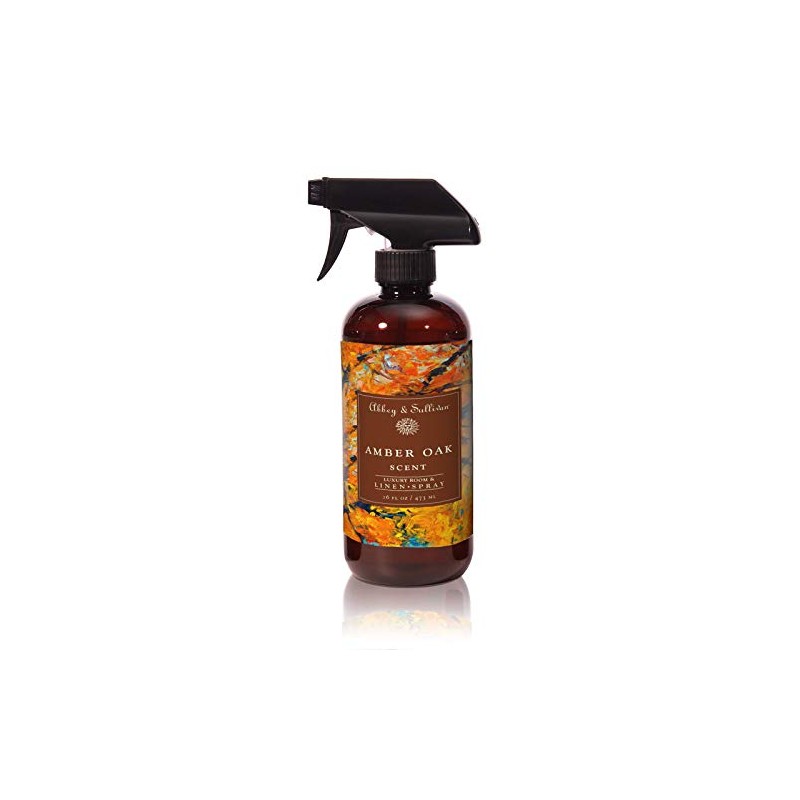 Abbey & Sullivan Linen Spray, Amber Oak, 16 oz.