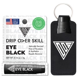 D.R.I.P Over Skill Sports Eye Black Stick & Key Chain, Anti-Glare Face Paint, Drip for Baseball, Softball, Football, US-Based Company, Natural Ingredients, Dermatologist Tested, Hypoallergenic