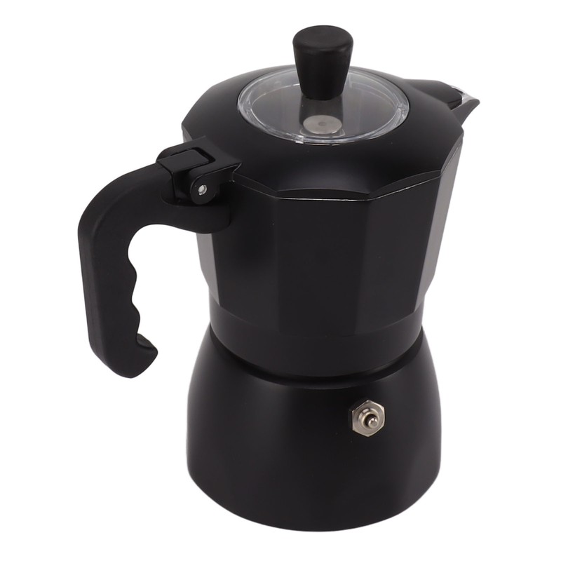Moka Pot Italian Coffee Maker Easy To Operate Aluminum Coffee