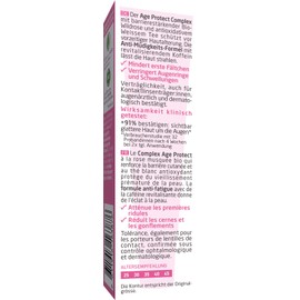 WELEDA Bio Glättende Augenpflege Wildrose & Weißer Tee - Naturkosmetik Natural Aging Augencreme mit Age Protect Complex & Koffein mindert erste Fältchen & verringert Augenringe (vegan, 12ml)