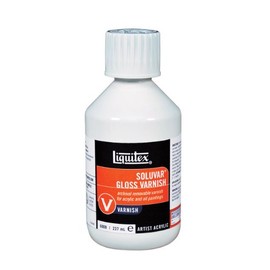 Soluvar Gloss Varnish : 237ml