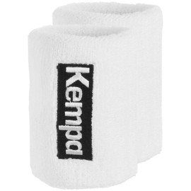 Kempa Sweatbands (1 Pair) Black, Red, White or Blue Colour White