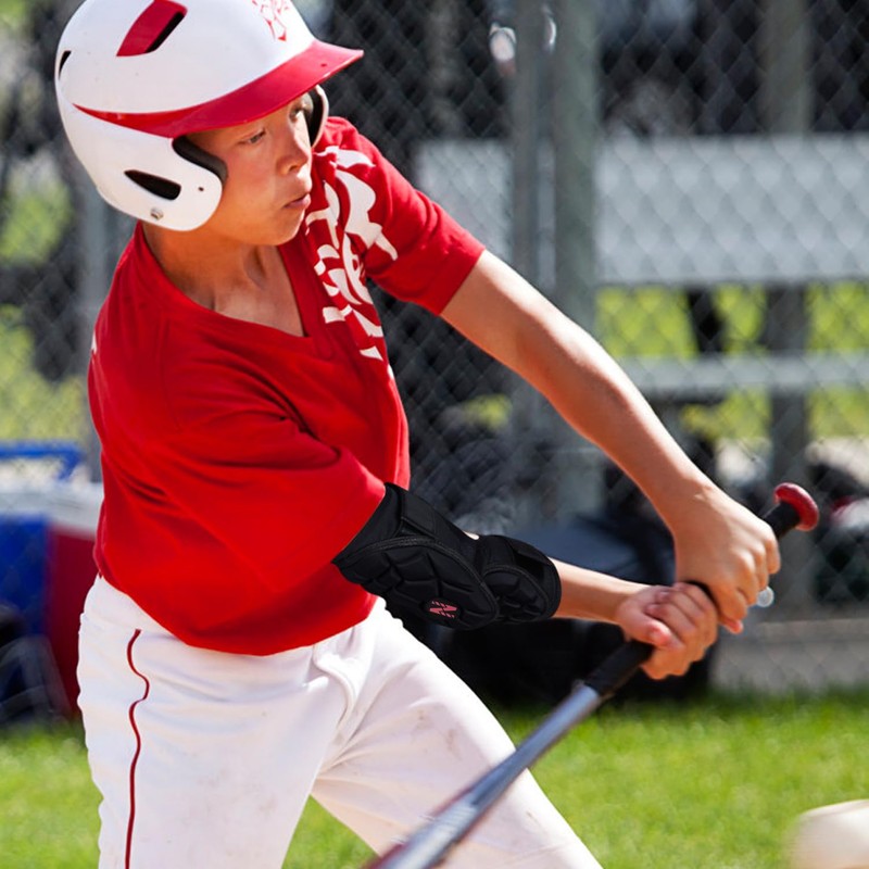 NURIBASE - Protector de codo de béisbol para jóvenes, adultos,
