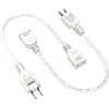 Akirari Power Extension Cord 0.3m Fire Prevention Insulation Cap Swing