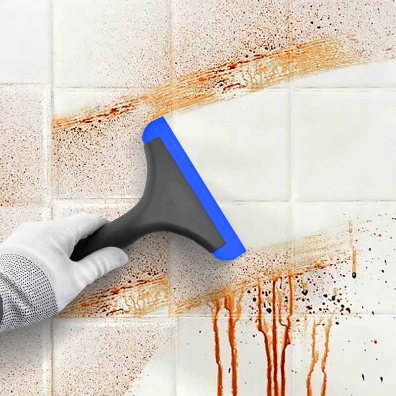 EHDIS 6'' Small Silicone Squeegee 5-inch Handy Small Rubber Window