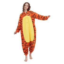 ECOCNACH Animal Onesie Adult Unisex One-Piece Pajamas Cosplay Costume For Men Women