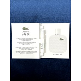 LACOSTE L.12.12 Blanc 1.2 ml /0.04 oz Eau de Toilette Spray 2 pcs