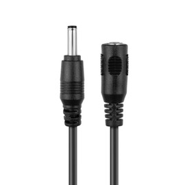 Amcrest Extension Cable IPM-721B/W/S, IP2M-841B/W/S, IP2M-841EB/W, IP3M-941B/W, IPM-721ES, IPM-HX1B/W & IP3M-HX2B/W. Power AC Adapter 20FT Black (20FTEXTB-5V)