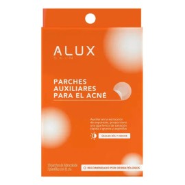 Alux Skin Parches Hidrocoloide Para Acné 30 Piezas Todo Tipo De Piel Día/noche