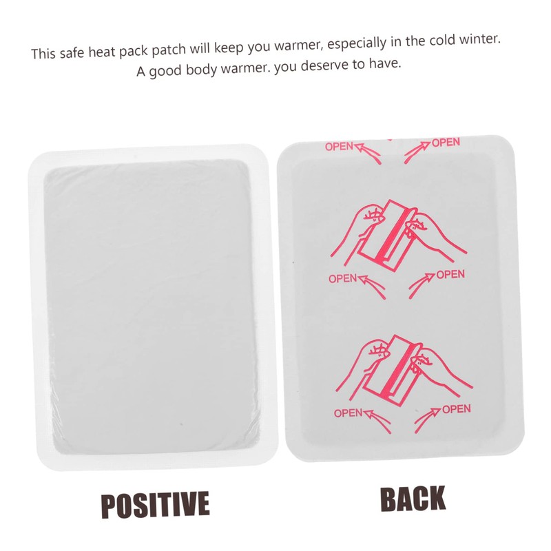 ULTECHNOVO Heat Packs 20pcs Heating Pads Hot Compress for Instant