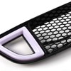 Front Bumper Hood Grill With White DRL LED Light Fits