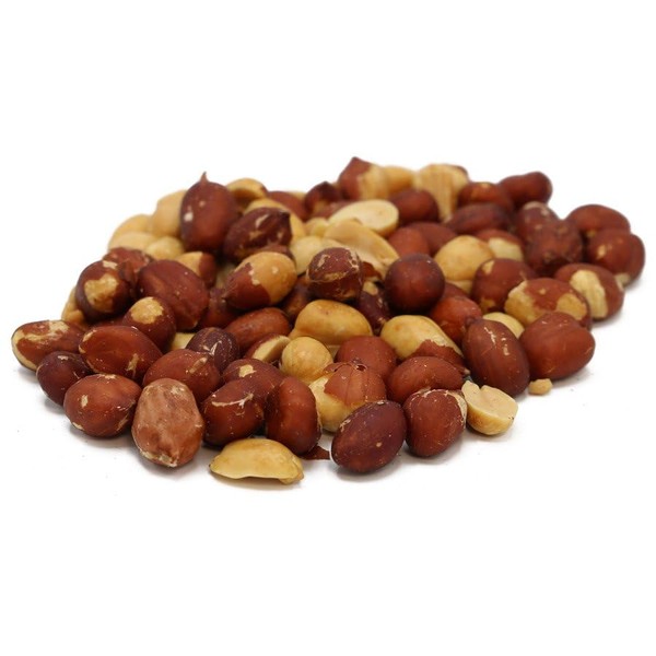 C.J. Dannemiller Red-Skin Peanuts, Bulk 30 LB Box, Shelled, Roasted