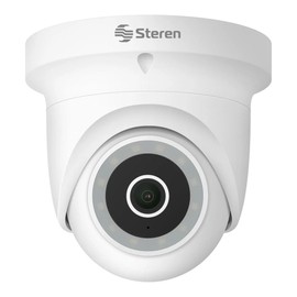 STEREN Cámara de Seguridad Wi-Fi 3 Mpx robotizada para Exterior, Tipo Domo